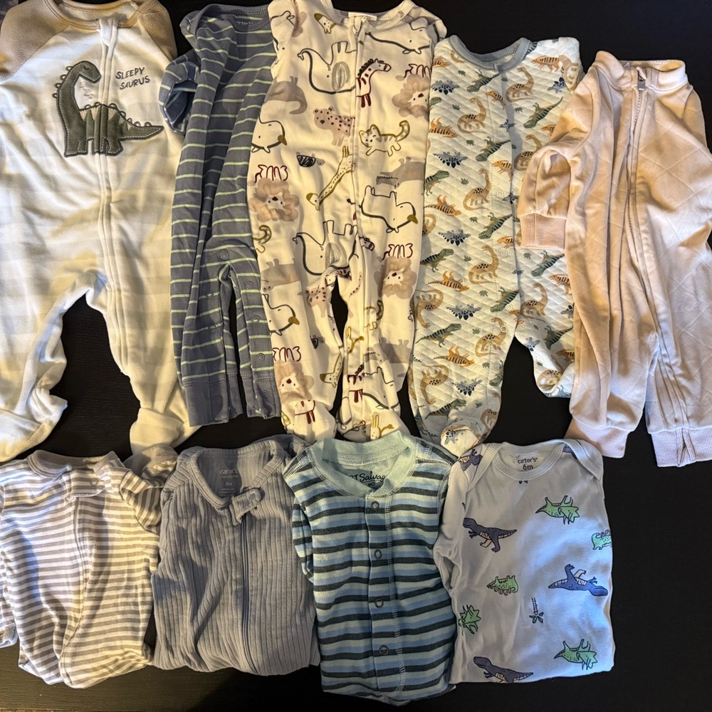 Baby Boy Clothing Bundle Lot 3 months, 3-6 months, 6 month